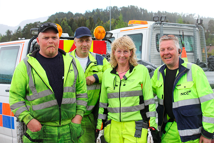 soppelplukking på E15