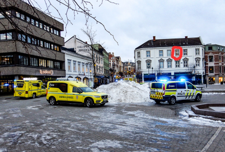 Full utrykning til Søndre torg