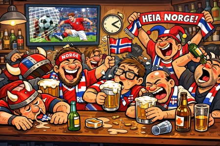 Nasjonal krise: Norge til VM – staten åpner ølkrana etter kl. 03.00