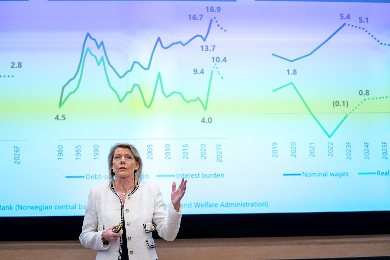 Konsernsjef i DNB Kjerstin Braathen tjente nær 16 millioner kroner i fjor.