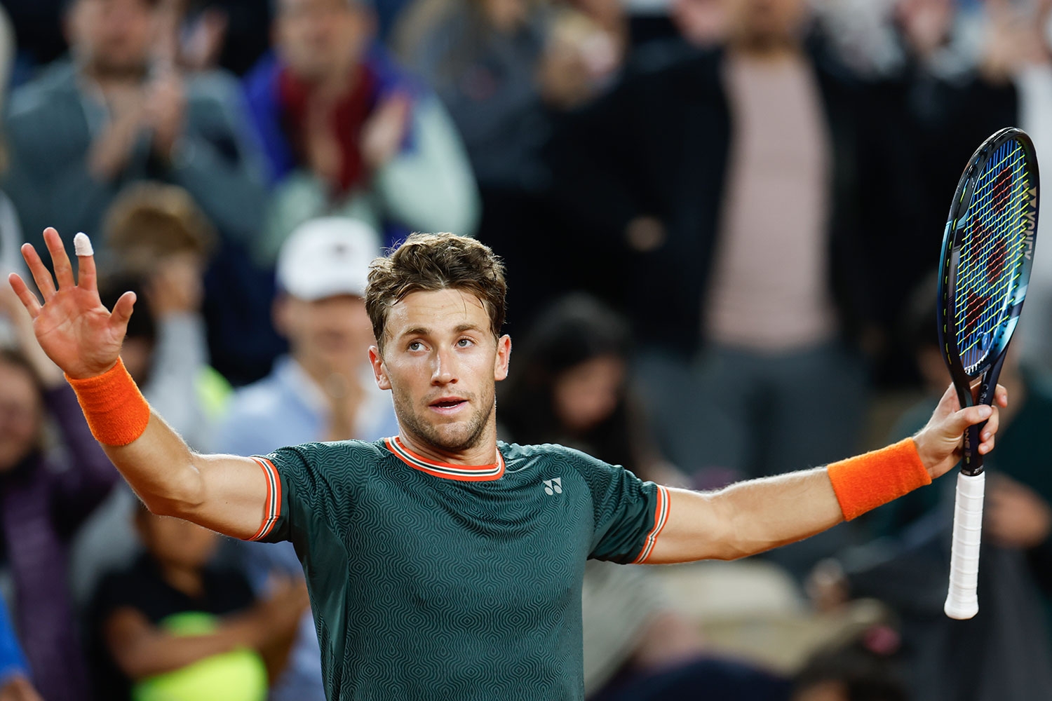 Casper Ruud er også i år på titteljakt i Roland-Garros.