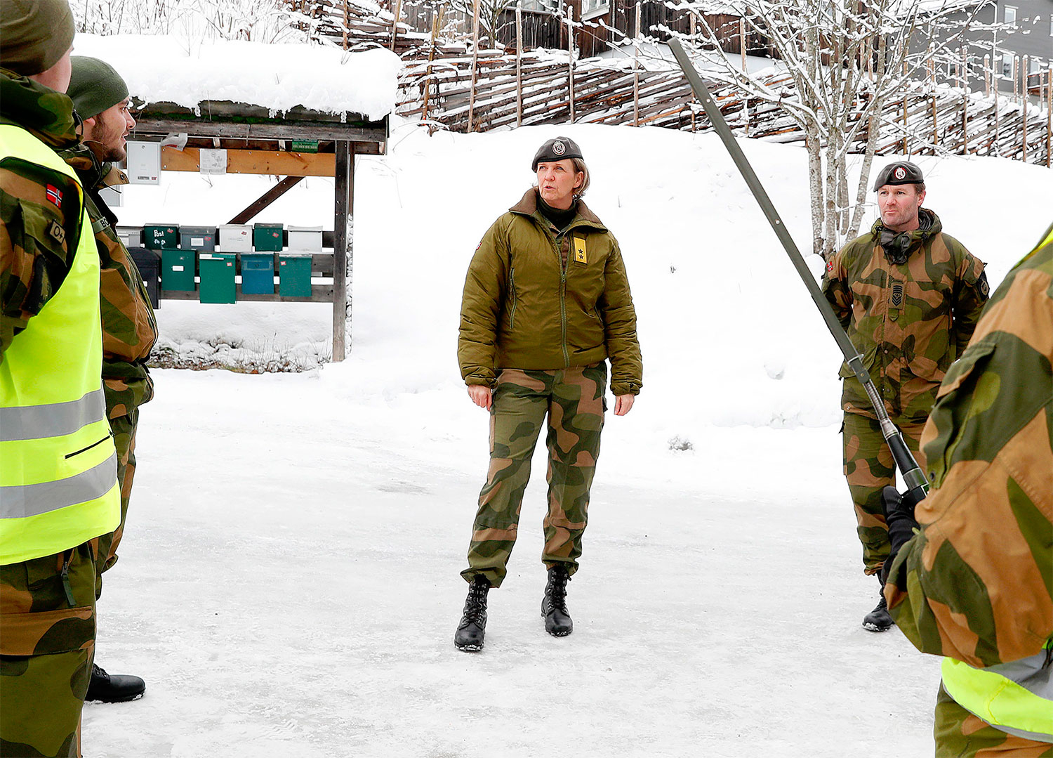 Generalmajor Elisabeth Michelsen, sjef Heimevernet