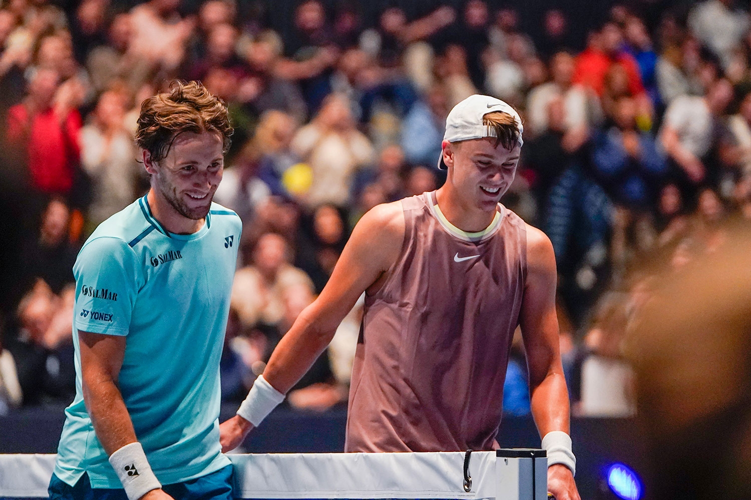 Casper Ruud og Holger Rune møtes i semifinalen i ATP 500 i Acapulco. 