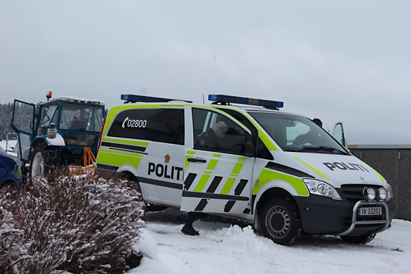 Traktorbrann på Holttangen