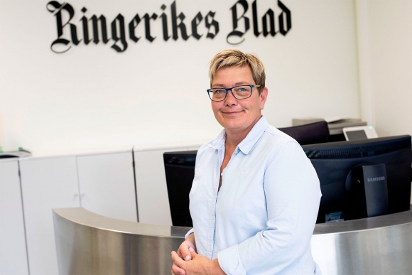 Sissel Skjervum Bjerkehagen er ansatt som ny ansvarlig redaktør og daglig leder i Ringerikes Blad.