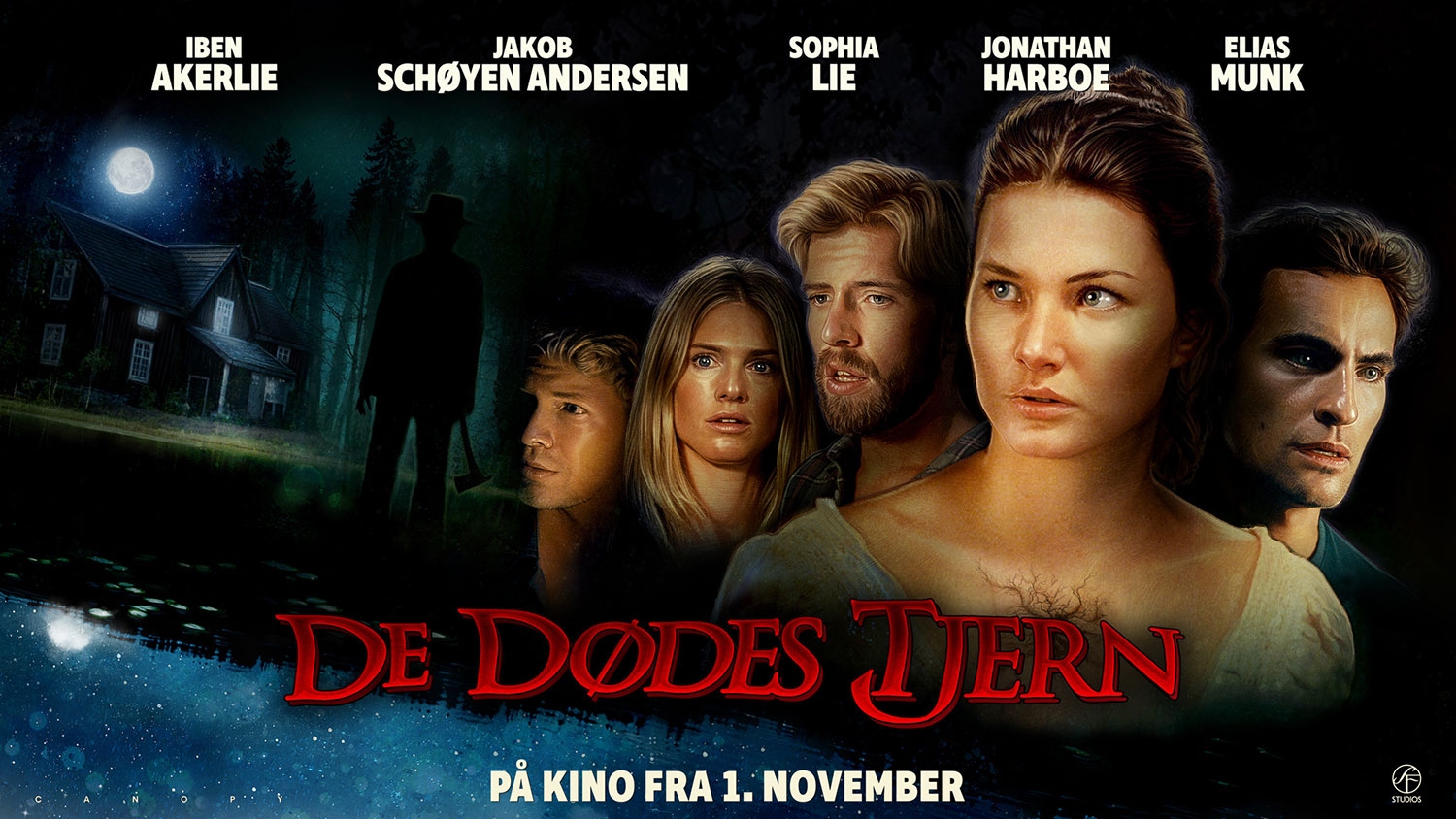 Plakat for «De dødes tjern». 