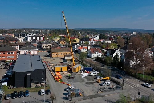 Skolebygget i startgropa