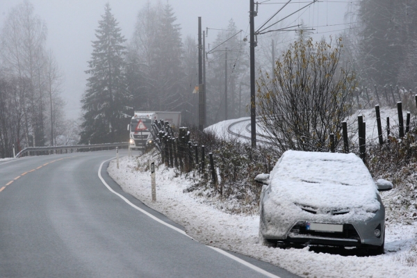 Snø på Veme